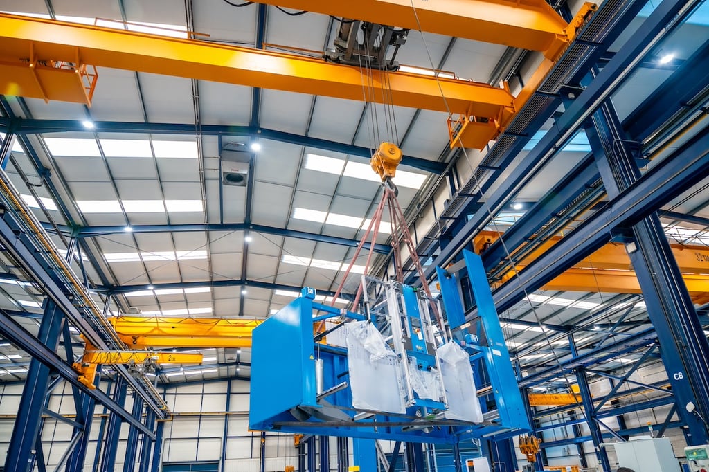 overhead crane modernisation from Metreel