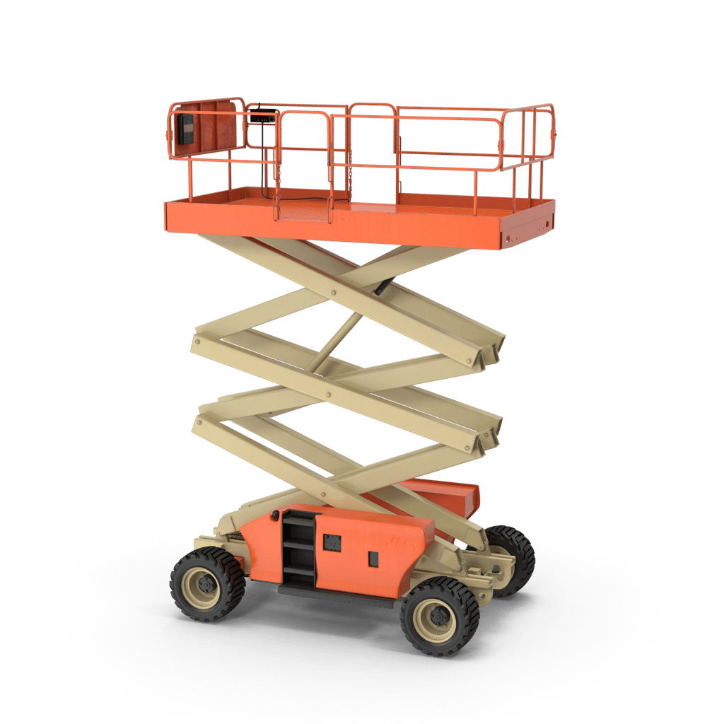 Engine Powered Scissor Lift.H06.2k from Metreel