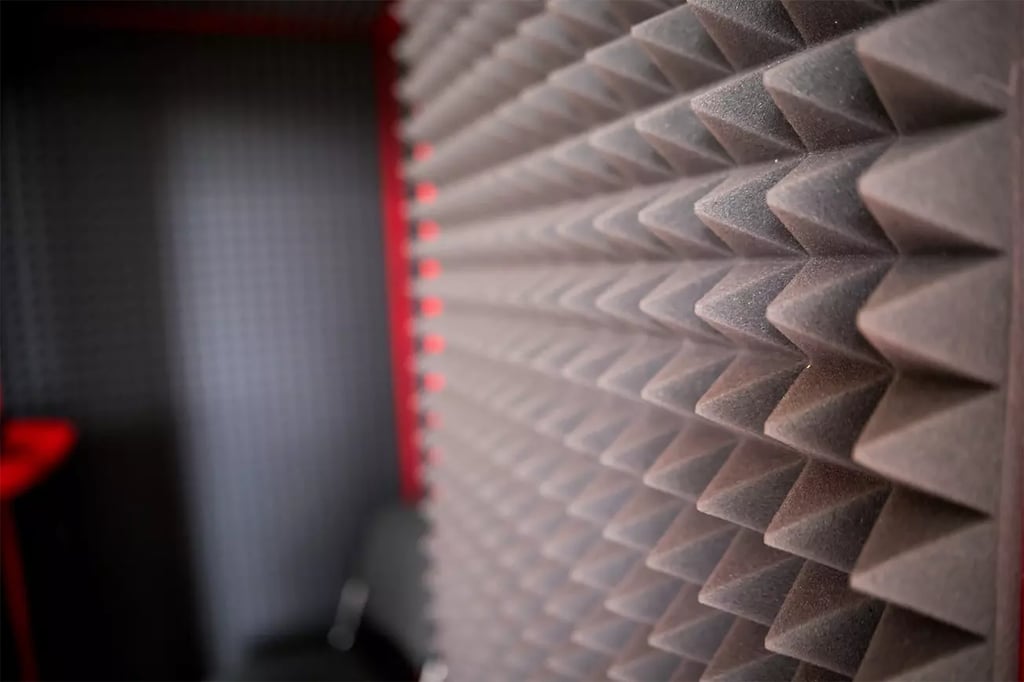 Acoustic panel from aci