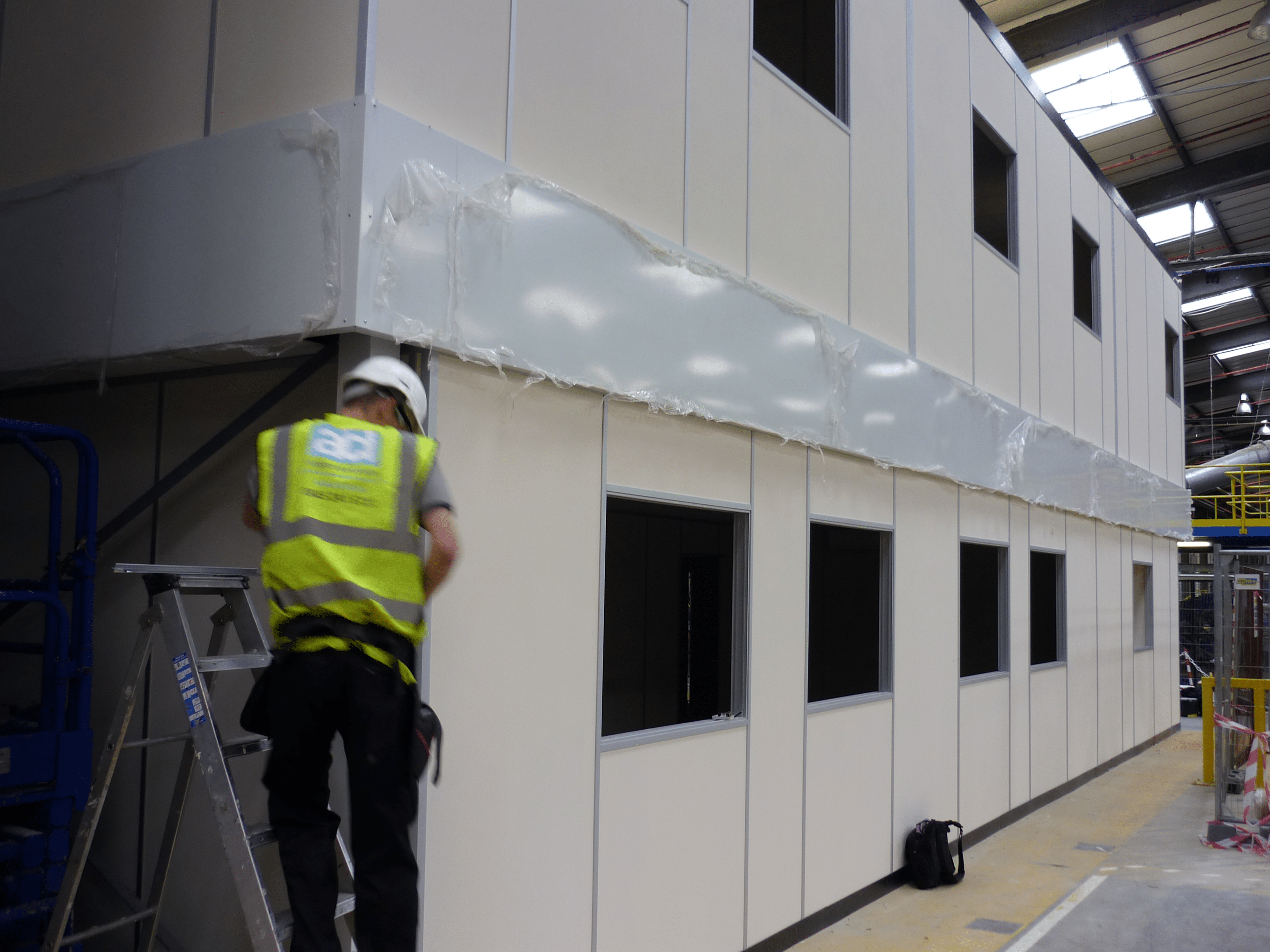 Office Mezzanine Under Construction