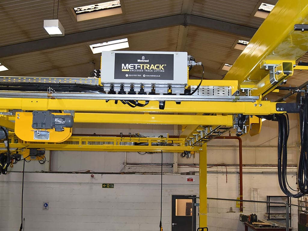 overhead cranes metreel uk