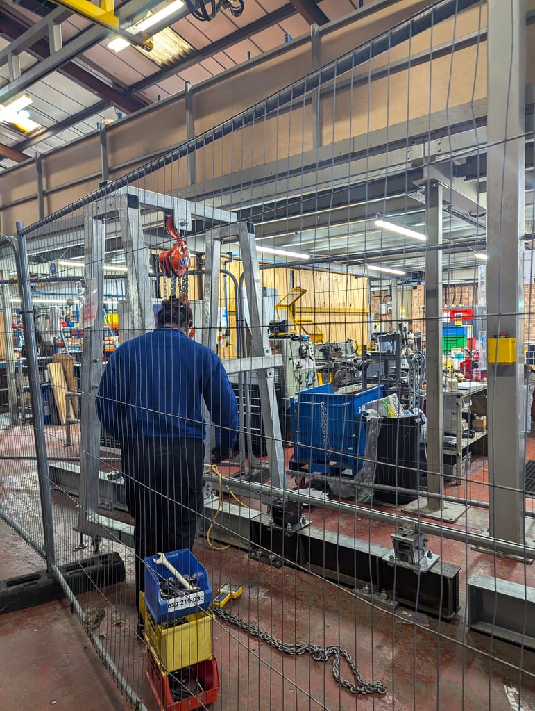 Fall protection system tested by SATRA