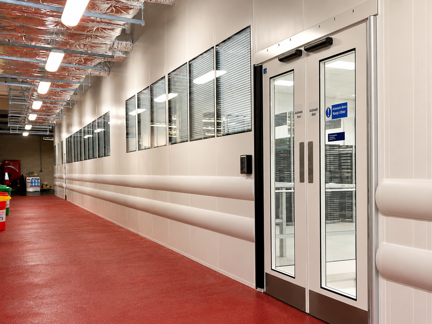 Monobloc timber partitioning installation