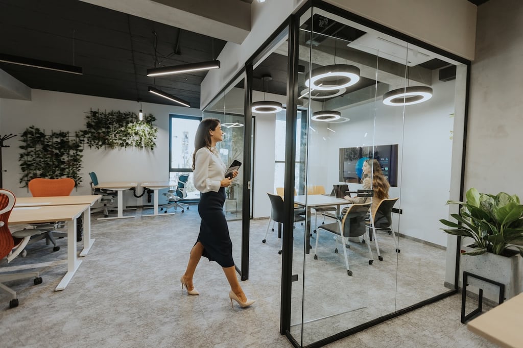 What is an office partition