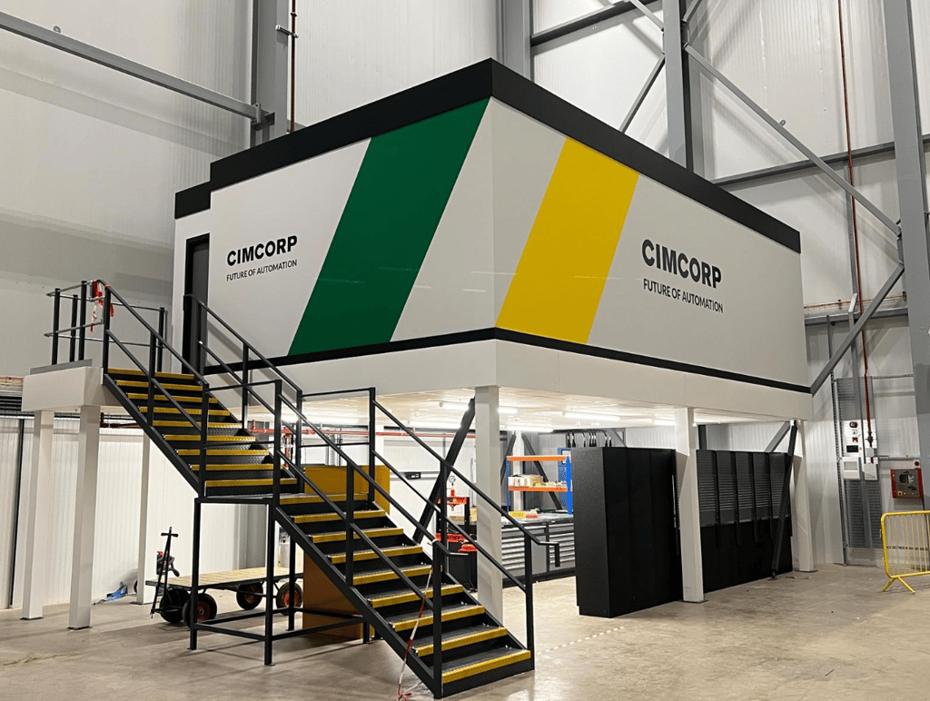 Warehouse mezzanine offices installed in the east midlands