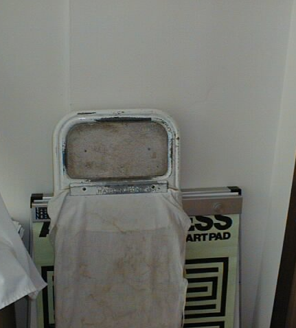 Asbestos in Ironing Board