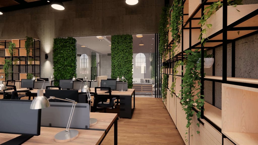 Living & biophilic wall panels