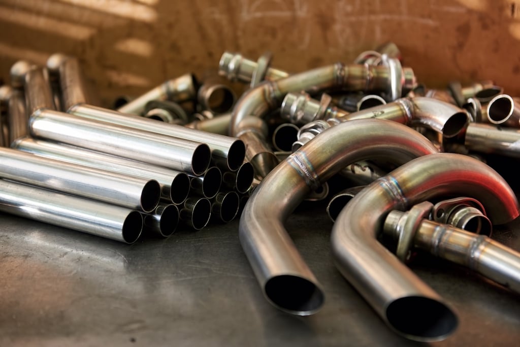stainless steel exhaust by Filter Services