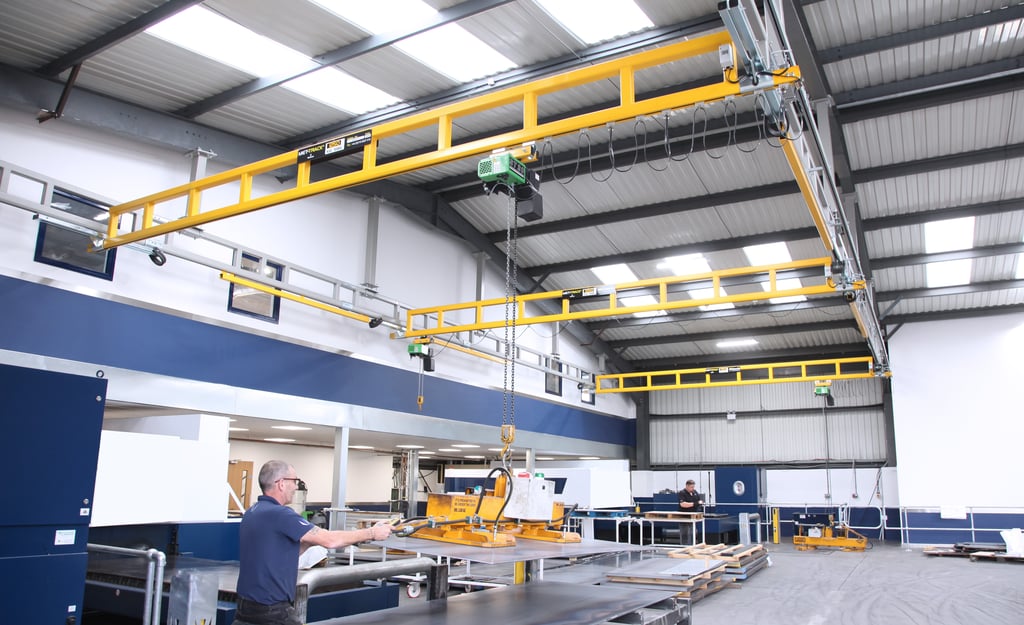 workstation bridge crane
