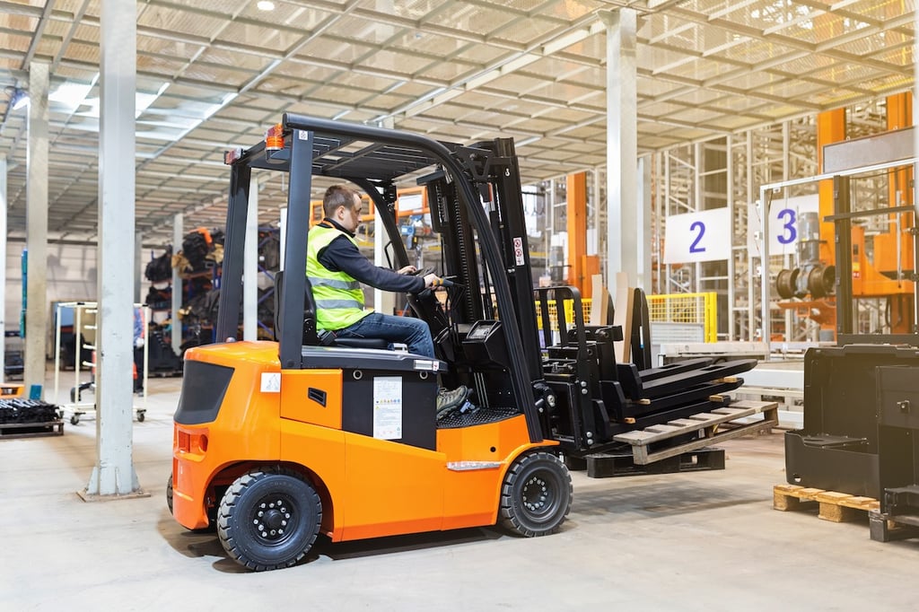 forklift from Metreel