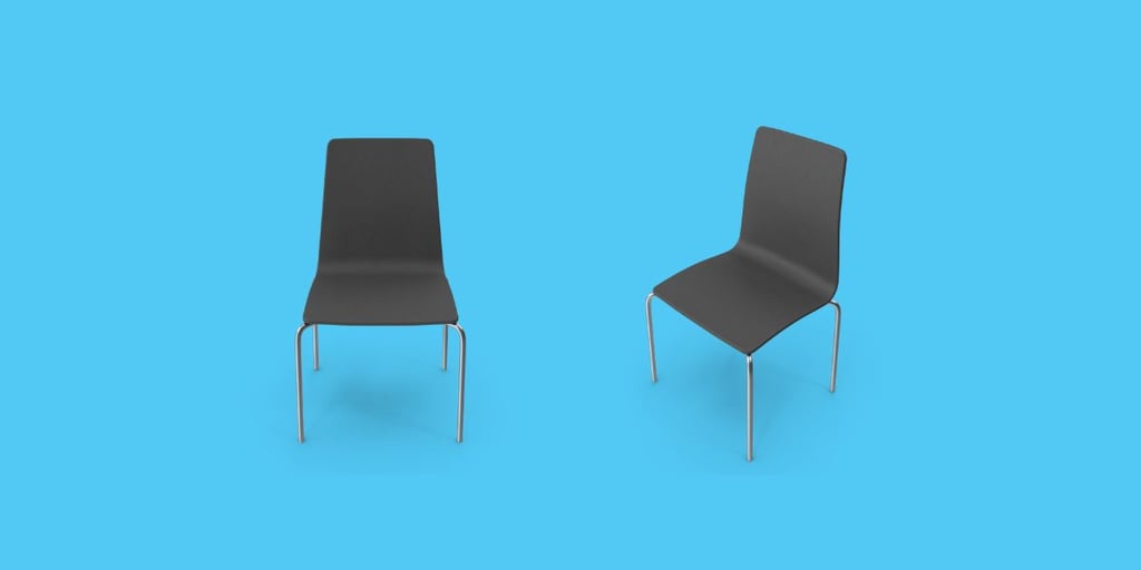 Stackable office chairs