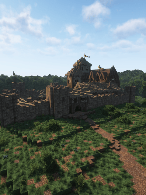 Acorn Hall, the featured build in The Riverlands