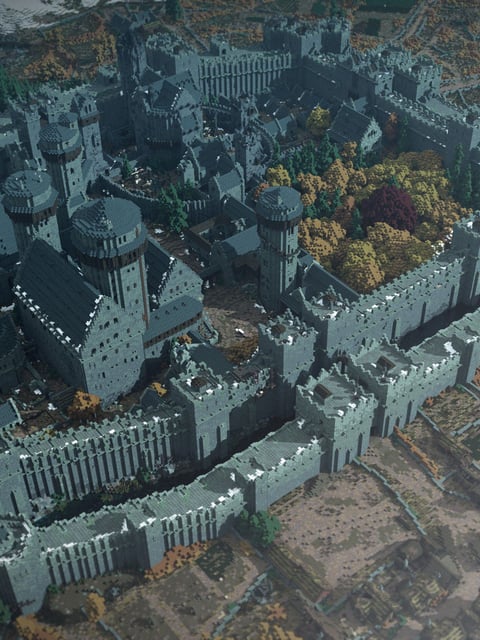 Winterfell, the featured build in The North