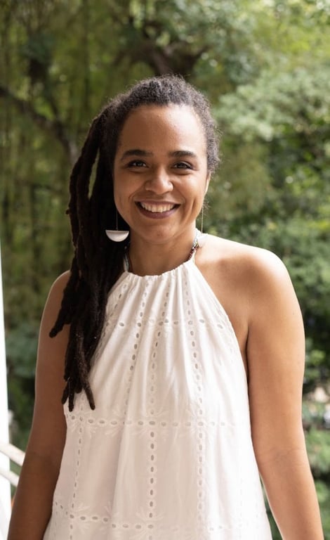 Fotografia de Thula Pires, coordenadora da pesquisa