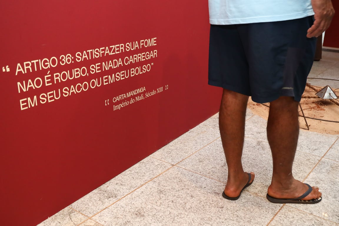 Imagem da exposição Constituinte do Brasil Possível no CNJ