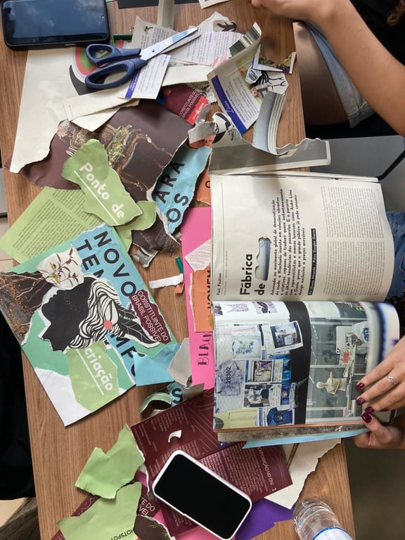 Imagem da exposição Constituinte do Brasil Possível no CNJ