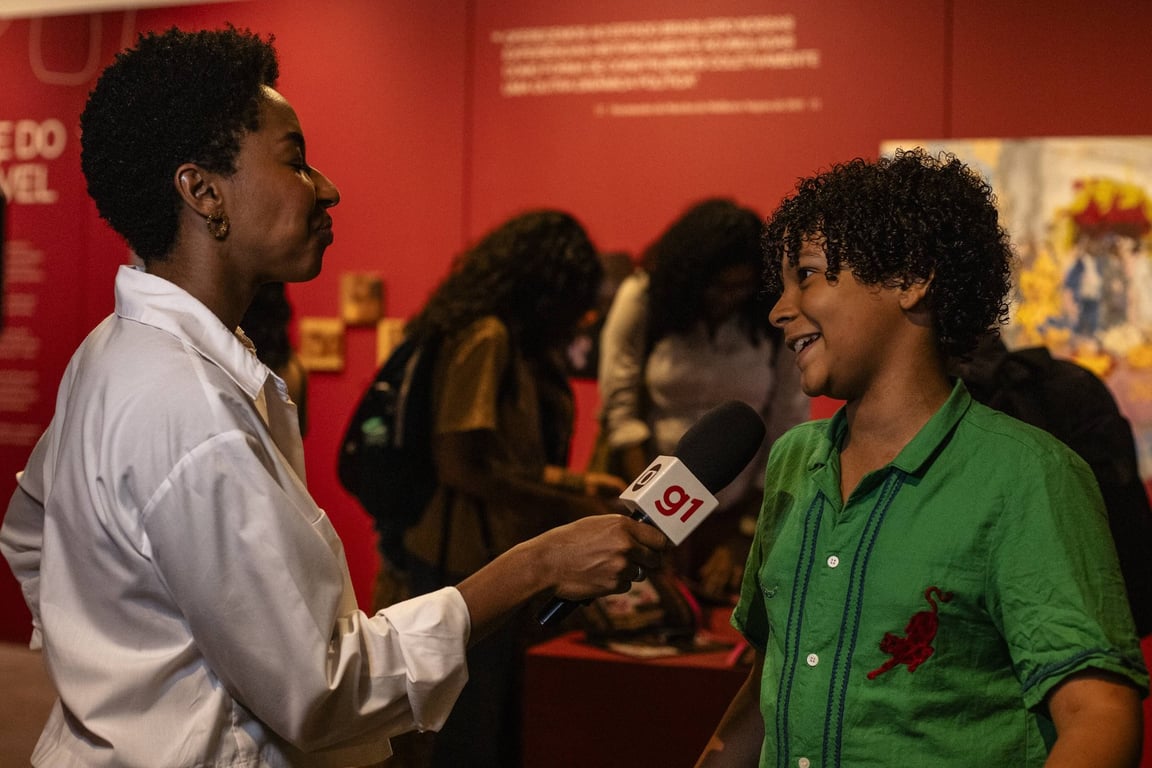 Obra de arte contemporânea da exposição