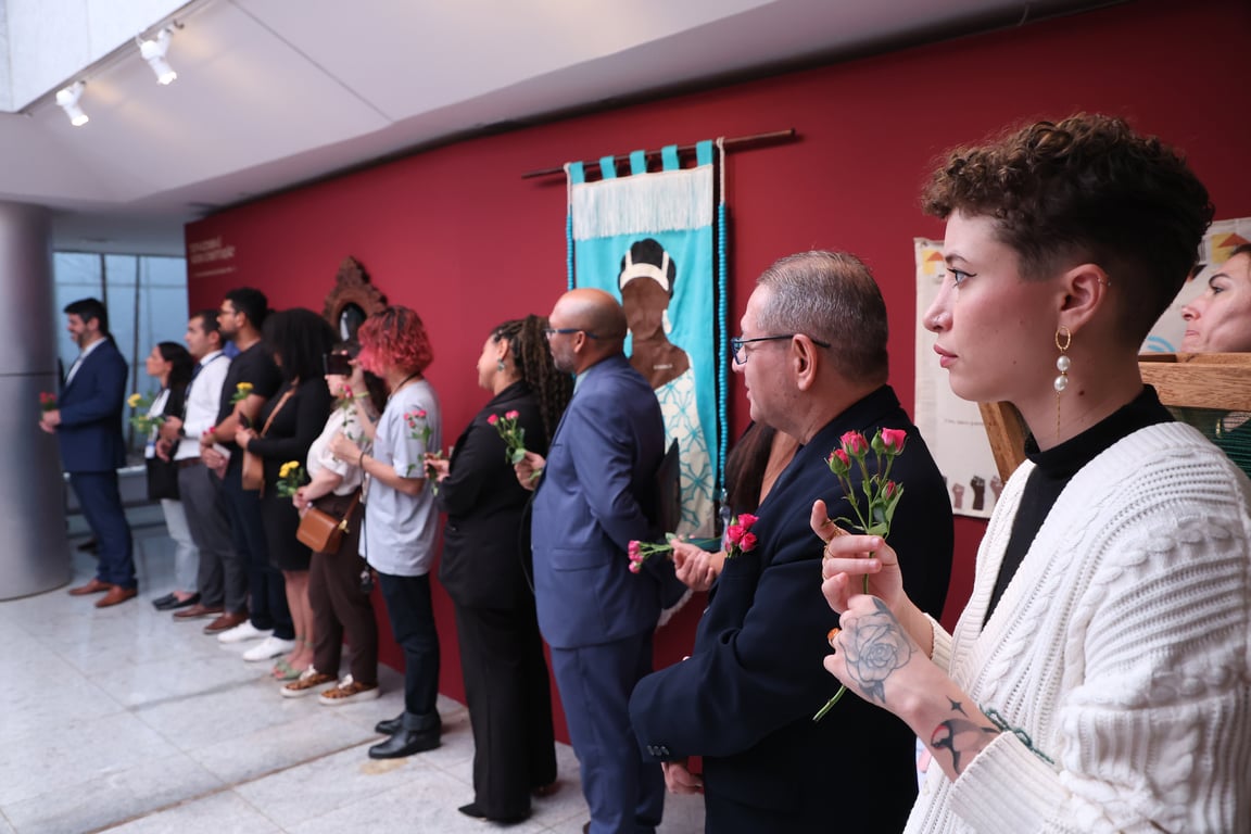 Imagem do lançamento do relatório no CNJ