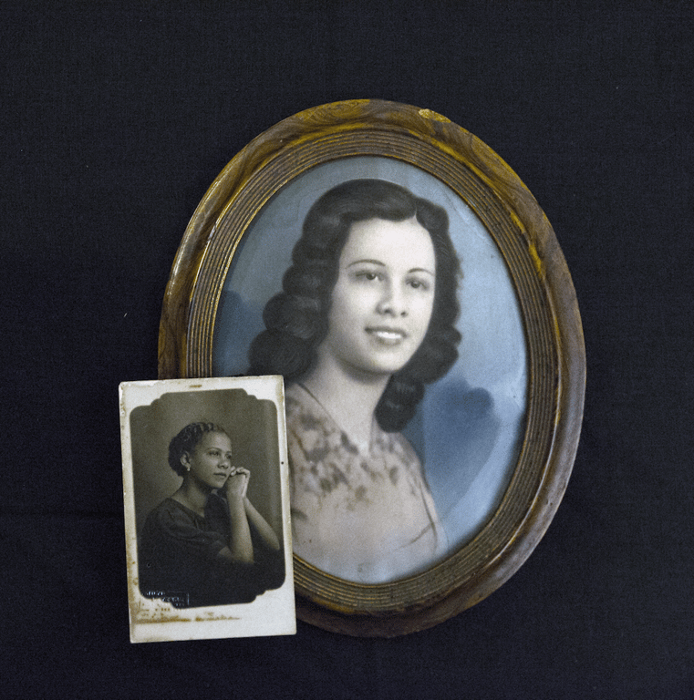 Retrato de Divina, avó da diretora