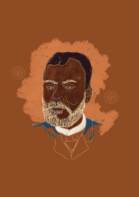 Retrato de José do Patrocínio, personagem histórico da resistência brasileira