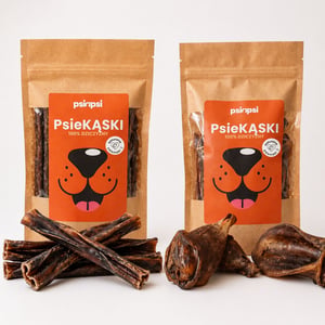 PsieKąski - zestaw gryzaków z dziczyzną