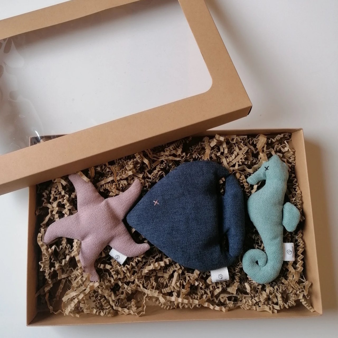 Zestaw Prezentowy Beasty Toys – Ryba, Rozgwiazda i Konik Morski - obrazek 2