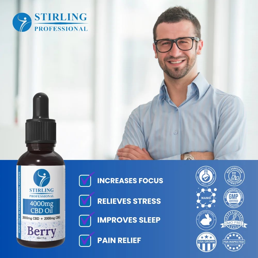 Broad Spectrum CBD + CBG Oil - Image 4