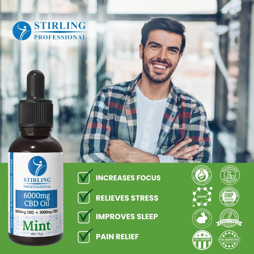 Broad Spectrum CBD + CBG Oil - Image 5