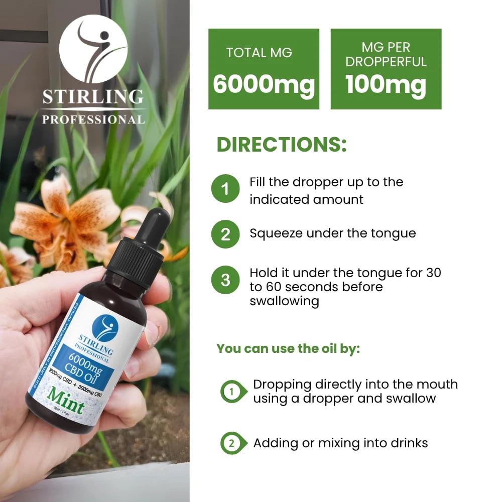 Broad Spectrum CBD + CBG Oil - Image 7