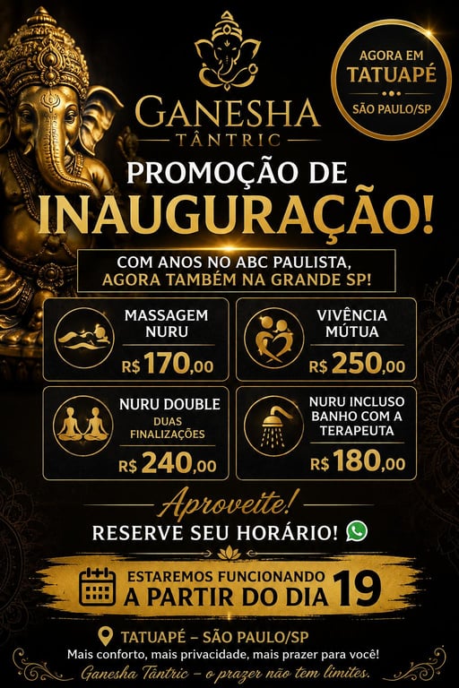 Ganesha Tantric Tatuapé Massagem
