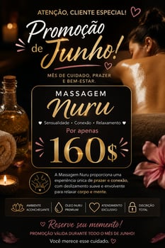 Mirella Ferraz - PROMOÇÃO MÊS DE JUNHO 160$ Nuru 1 hora