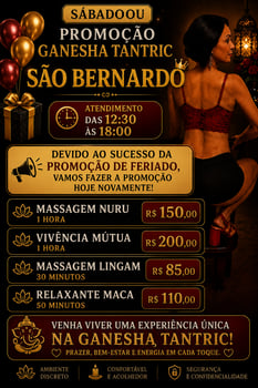 Ganesha tantric SBC - um espaço pensado para quem busca desacelerar