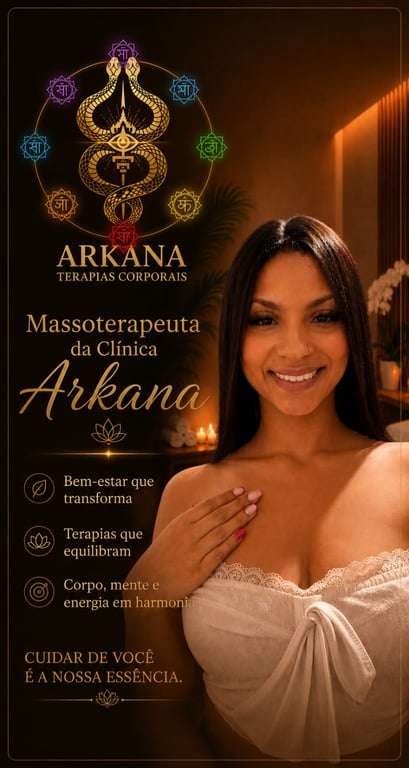 Arkana Terapias: Tântrica, Nuru, relaxante... Massagista