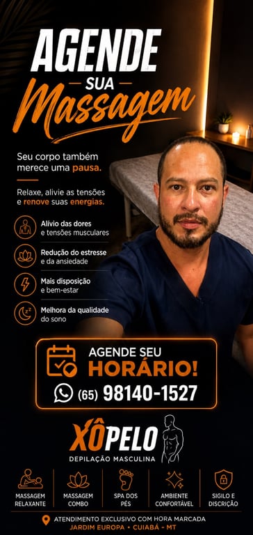 Xô Pelo Depilação Masculina