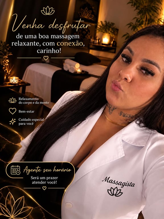 Hellen Santos massoterapeuta! Massagem sensual