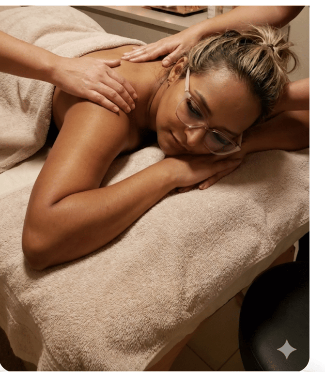Aqui você escolhe a massagem !e o resto acontece com naturalidade Massagem