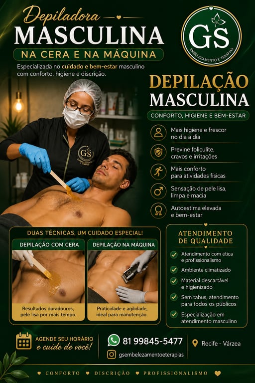 Terapeuta Tantrica, Massoterapeuta e Depiladora Masculina Massagem em