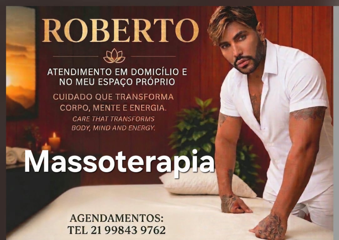 Massagem top Experiência, Técnica e Dedicação