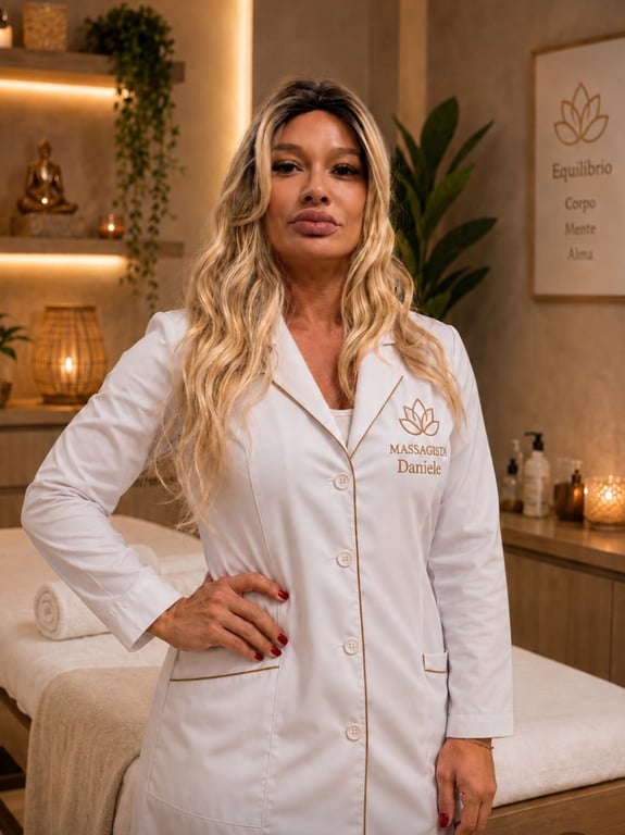 Barbara Tomazini especialista em massagens sensuais e relaxantes. Massagem
