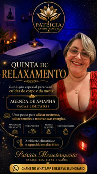 Patricia Massoterapeuta 28 anos de Experiência em todas as categoriSão