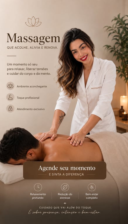 Terapeuta Carol Experiência sensorial e relaxante