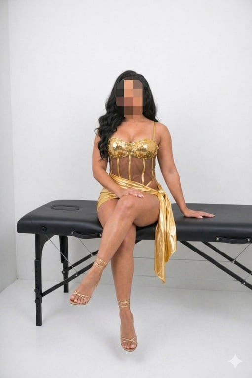 Terapeuta Daniele especialista em massagem sensual