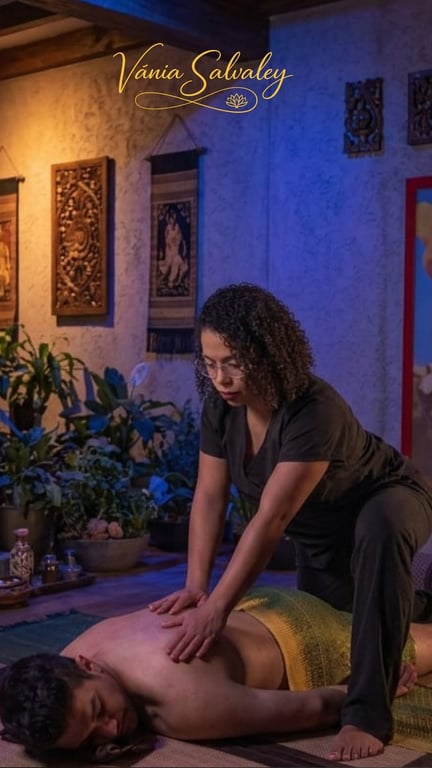 Quiropraxia japonesa com massagem Tântrica Vania Salvaley. Massagem