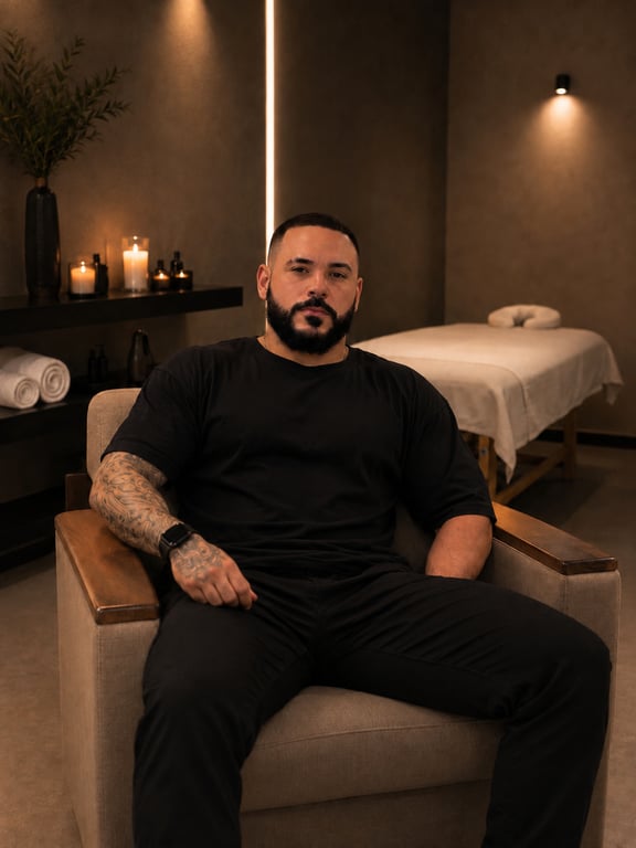 Massoterapeuta Noah Vendendo saúde através da massagem Massagem