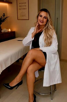 Flávia massoterapeuta profissional