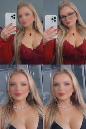 Solange com seu cabelo loiro exuberante natural!