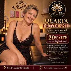 Patricia | Prazer e Conexão para Homens 45+