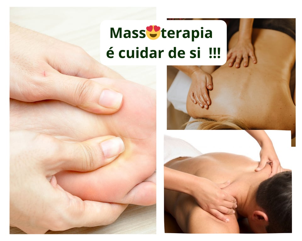Massagem relaxante terapêutica Massagista em
