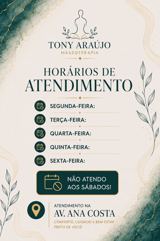 Tony Araújo Massoterapeuta Massagem sensual
