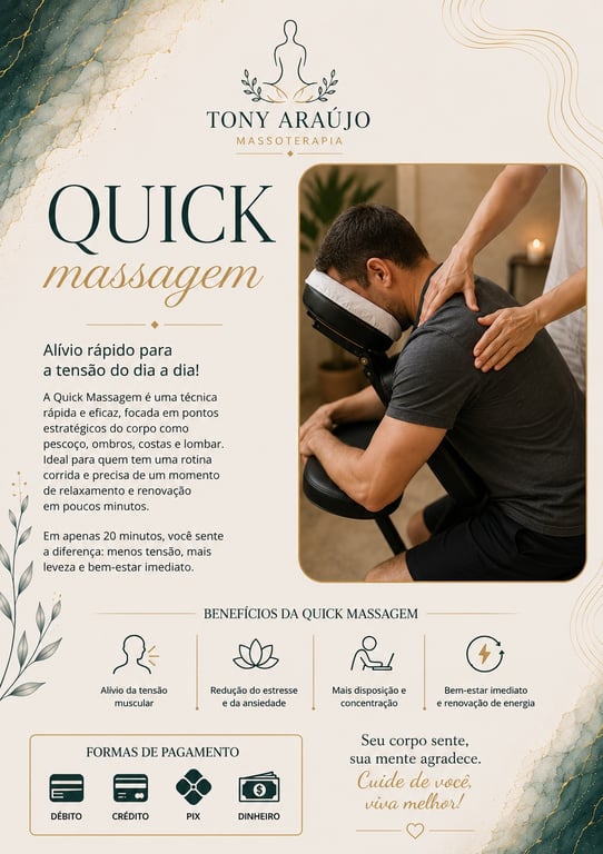 Tony Araújo Massoterapeuta Massagem sensual